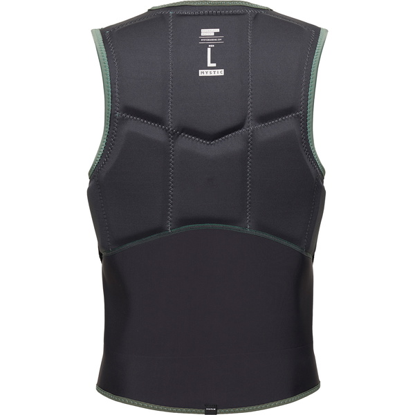 2025 Mystic Herre Star Front Zip Kite Impact Vest 35005.23023 - Dark Olive